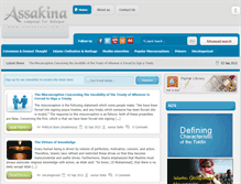 Tablet Screenshot of en.assakina.com